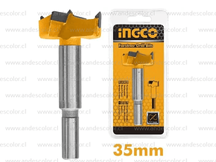 Brocas - Ingco Broca Forstner para Madera 35Mm