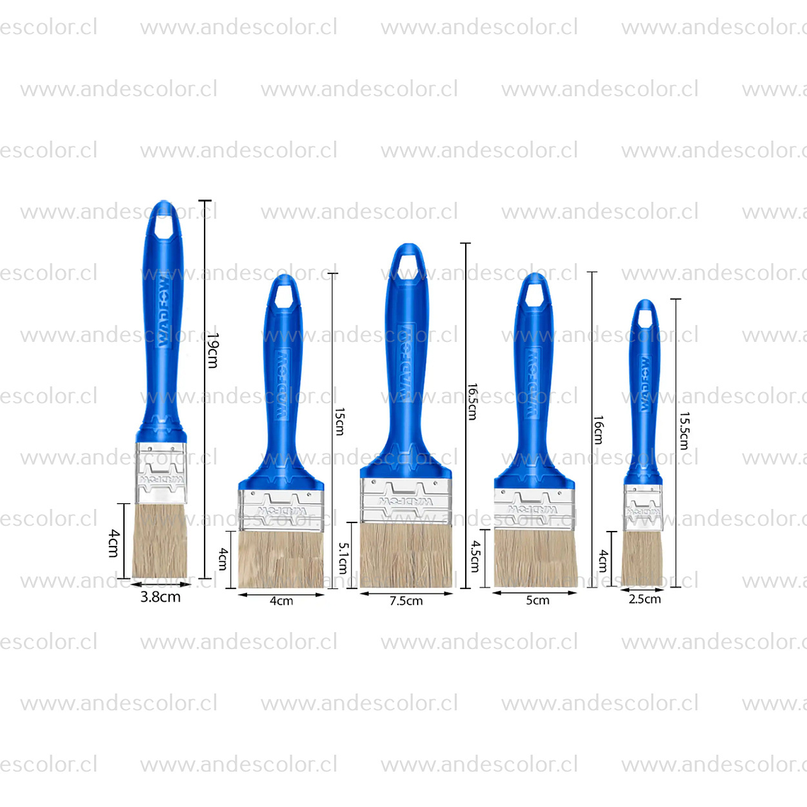 Brochas - Wadfow Brocha para Pintar 50Mm/2