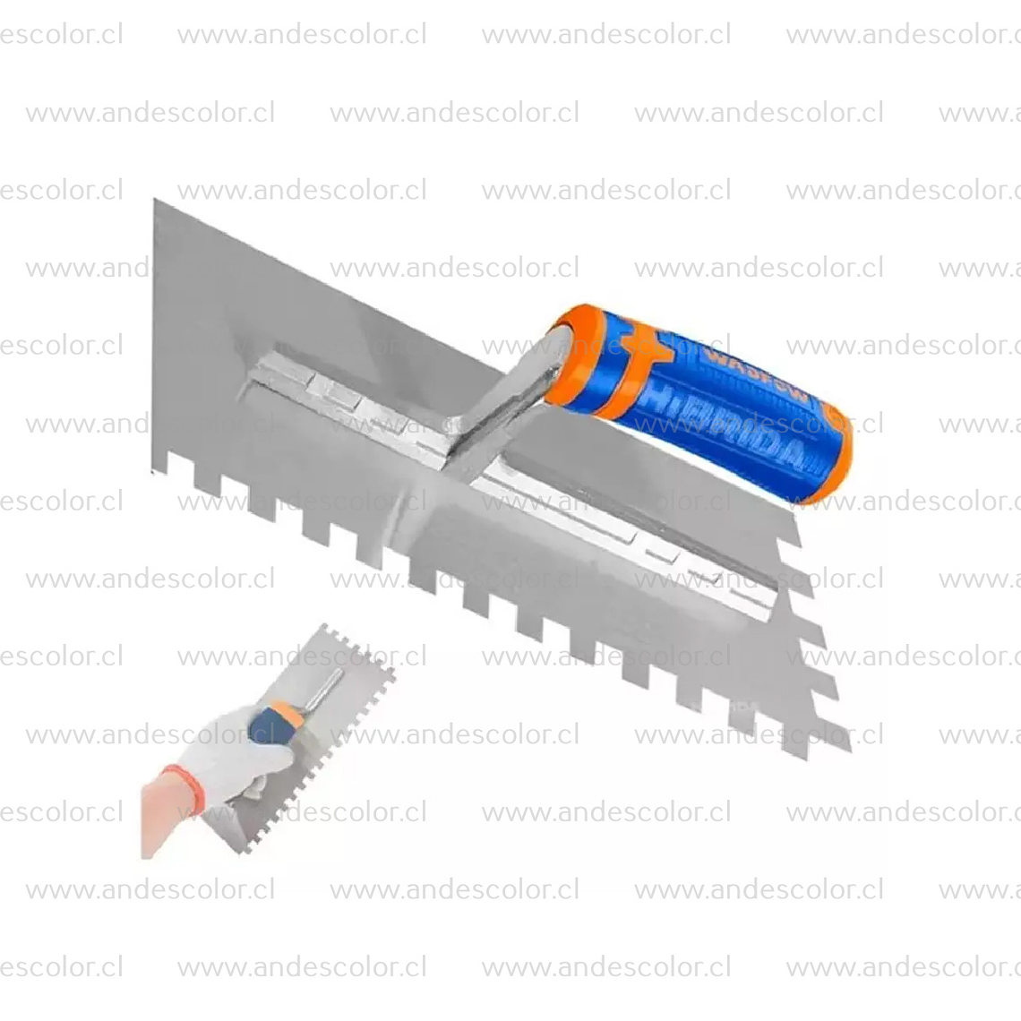 Llanas - Wadfow Llana Dentada Metalica 280X120Mm 2