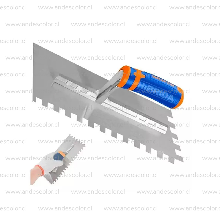 Llanas - Wadfow Llana Dentada Metalica 280X120Mm 2