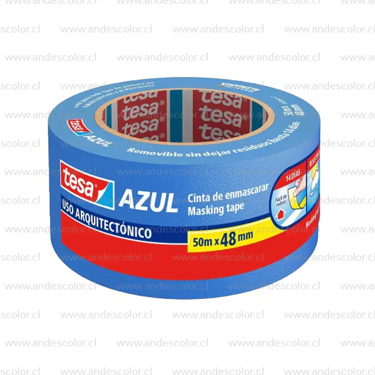 Cinta Enmascarar - Tesa Cinta Enmascarar Azul 48Mm X 50M 1