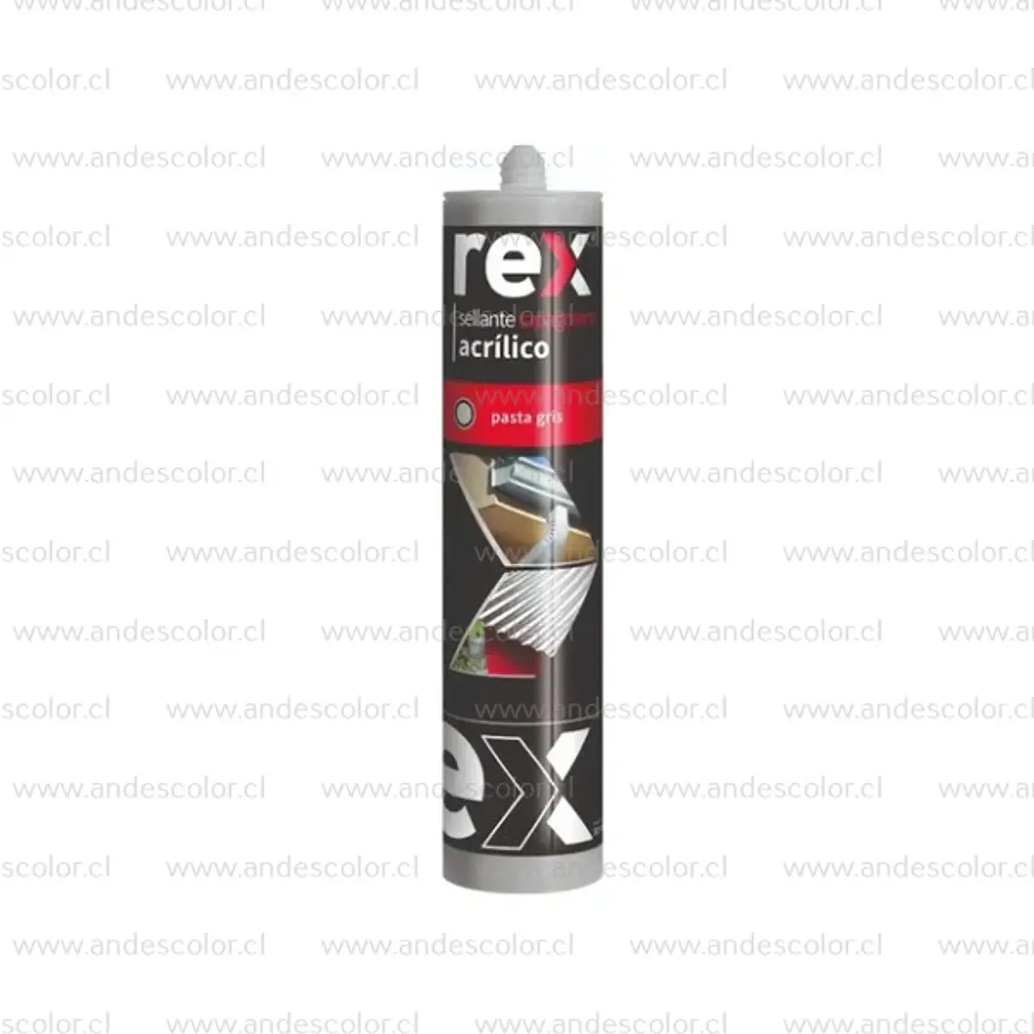 Adhesivo - Rex Adhesivo Sellagoteras Acrilico Cartucho 300 Ml 1
