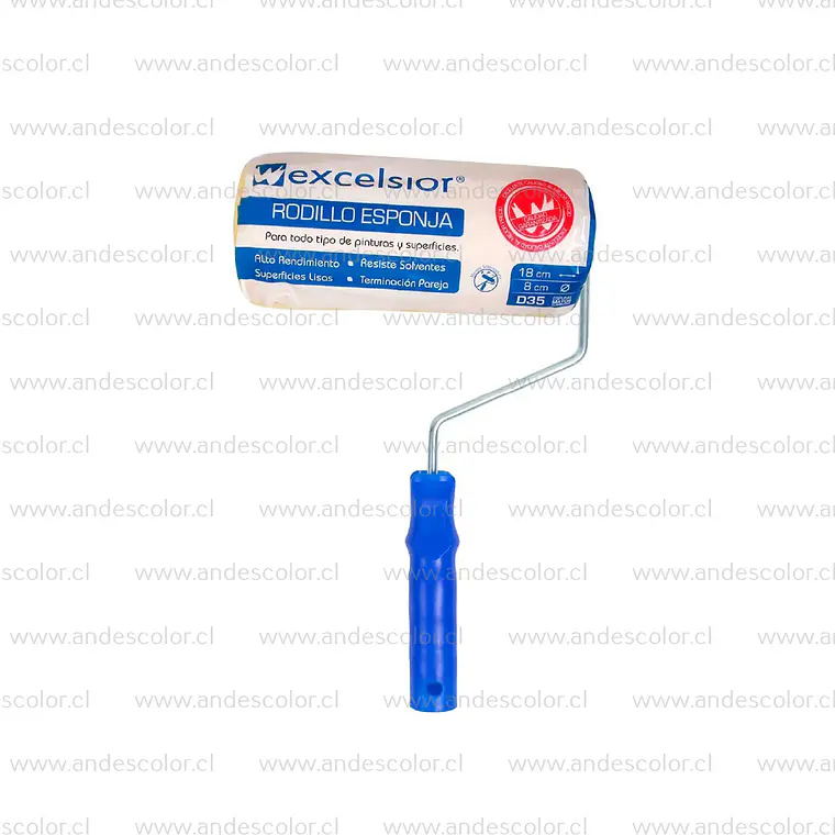 Rodillo - Excelsior Rodillo Esponja D35 5 Cm 1