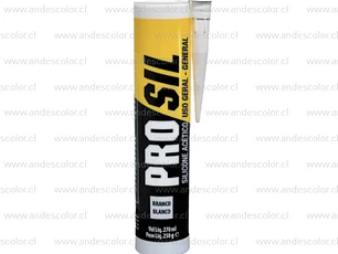 Siliconas - Prosil Silicona Acetica Blanca Cartucho 270 Ml