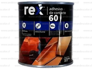 Adhesivo - Rex Adhesivo Contacto 60 Lata 240 Cc