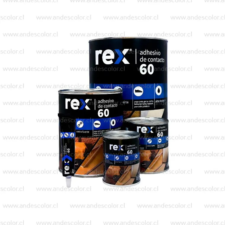 Adhesivo - Rex Adhesivo Contacto 60 Lata 240 Cc 2