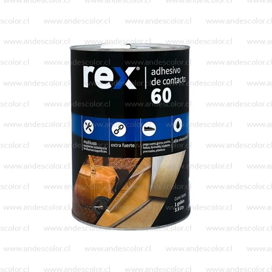 Adhesivo - Rex Adhesivo Contacto 60 Galon 1