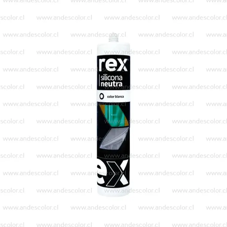 Siliconas - Rex Silicona Neutra Blanca Cartucho 300 Ml 1