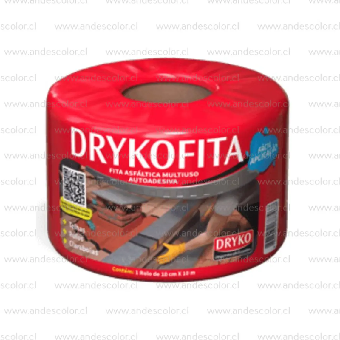 Cinta Goteras - Dryko Cinta Sella Goteras Aluminio Asfalto 5 Cm X 10 Mts 1