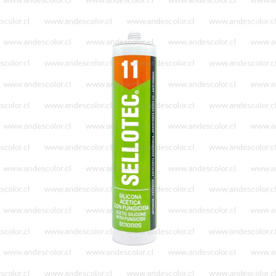 Siliconas - Sellotec Silicona Acetica Blanco 300 Ml 1