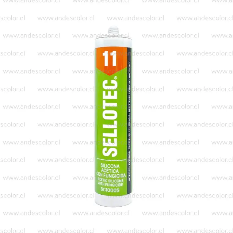 Siliconas - Sellotec Silicona Acetica Blanco 300 Ml 1