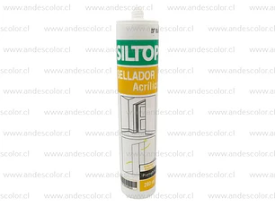 Siliconas - Siltop Silicona Acrilico Blanco 300 Ml