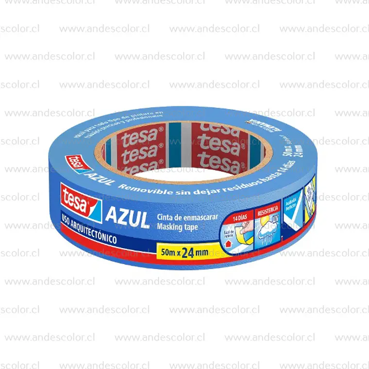 Cinta Enmascarar - Tesa Cinta Enmascarar Azul 24Mm X 50M 1