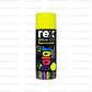 Pintura Spray - Rex Fluorescente Amarillo 400 Ml - Miniatura 1