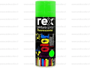 Pintura Spray - Rex Fluorescente Verde 400 Ml