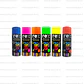 Pintura Spray - Rex Fluorescente Azul 400 Ml - Miniatura 2