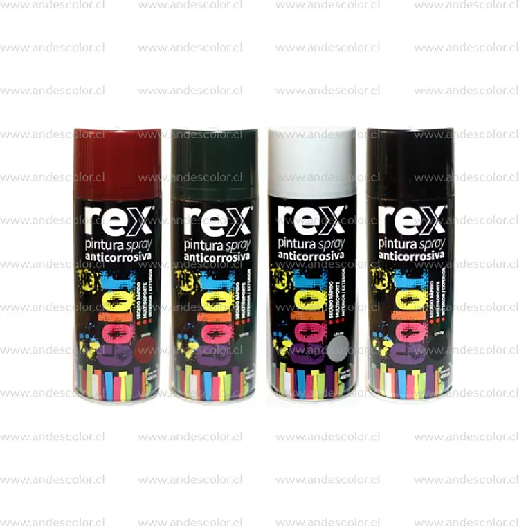 Pintura Spray - Rex Anticorrosivo Verde 400 Ml 2