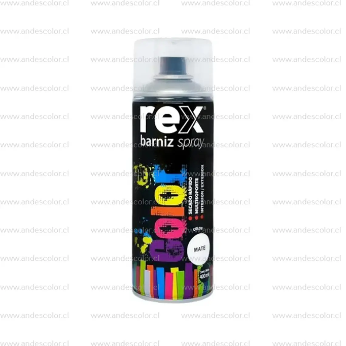 Pintura Spray - Rex Barniz Marino Mate 400 Ml 1
