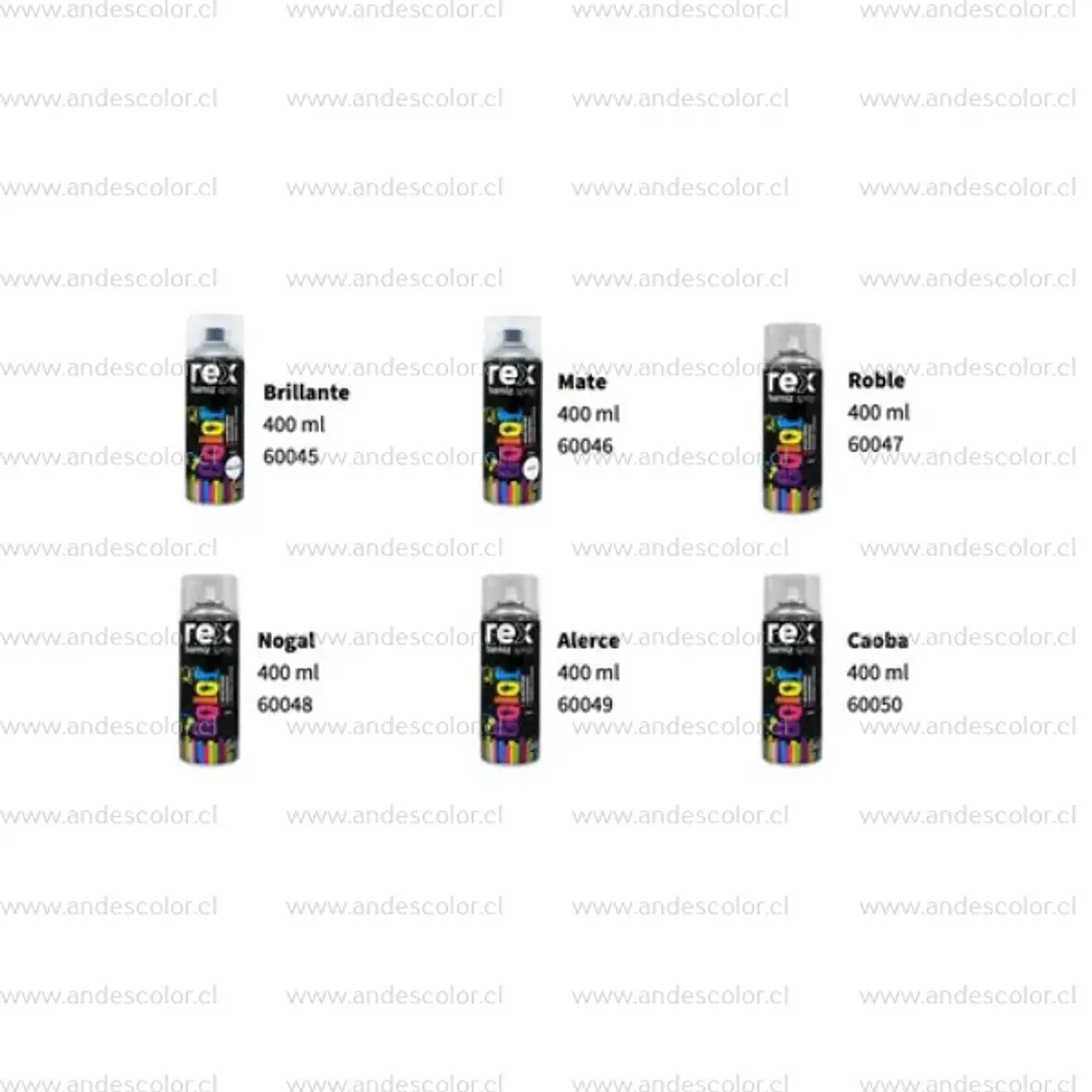 Pintura Spray - Rex Barniz Marino Mate 400 Ml 2