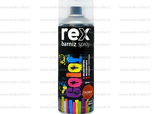 Pintura Spray - Rex Barniz Marino Caoba 400 Ml
