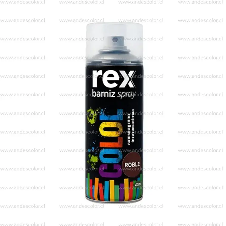Pintura Spray - Rex Barniz Marino Roble 400 Ml 1
