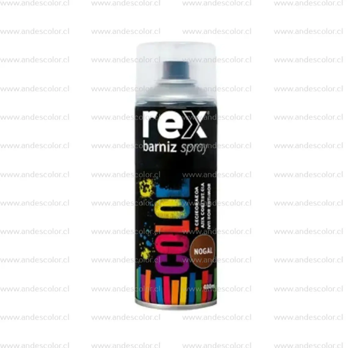 Pintura Spray - Rex Barniz Marino Nogal 400 Ml 1
