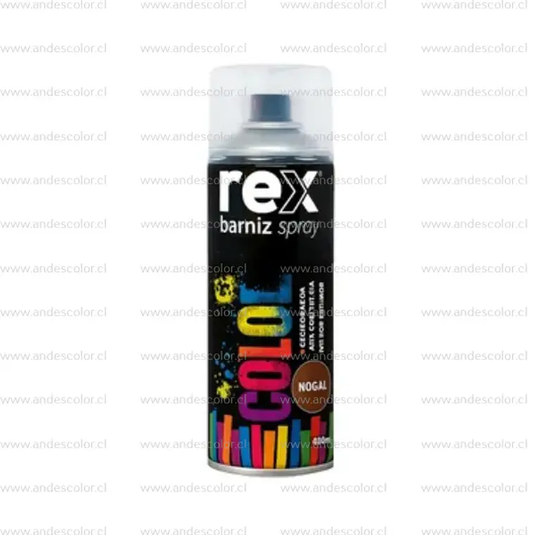 Pintura Spray - Rex Barniz Marino Nogal 400 Ml 1