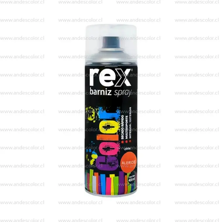 Pintura Spray - Rex Barniz Marino Alerce 400 Ml 1