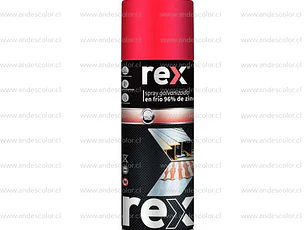 Pintura Spray - Rex Zinc Galvanizado 400 Ml
