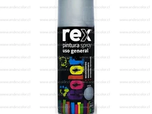 Pintura Spray - Rex Acrilica Aluminio 400 Ml