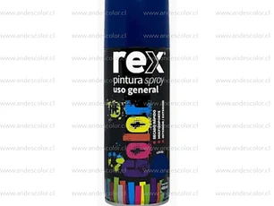 Pintura Spray - Rex Acrilica Azul Oscuro 400 Ml
