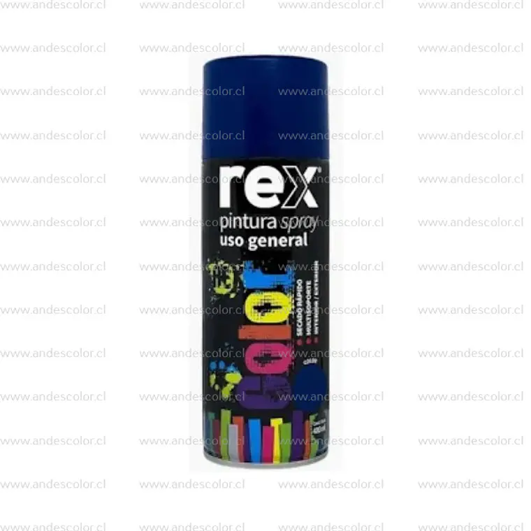 Pintura Spray - Rex Acrilica Azul Oscuro 400 Ml 1