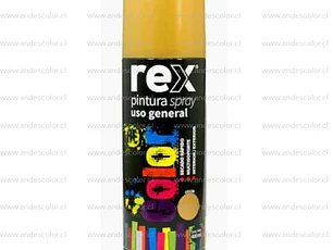 Pintura Spray - Rex Acrilica Dorado 400 Ml