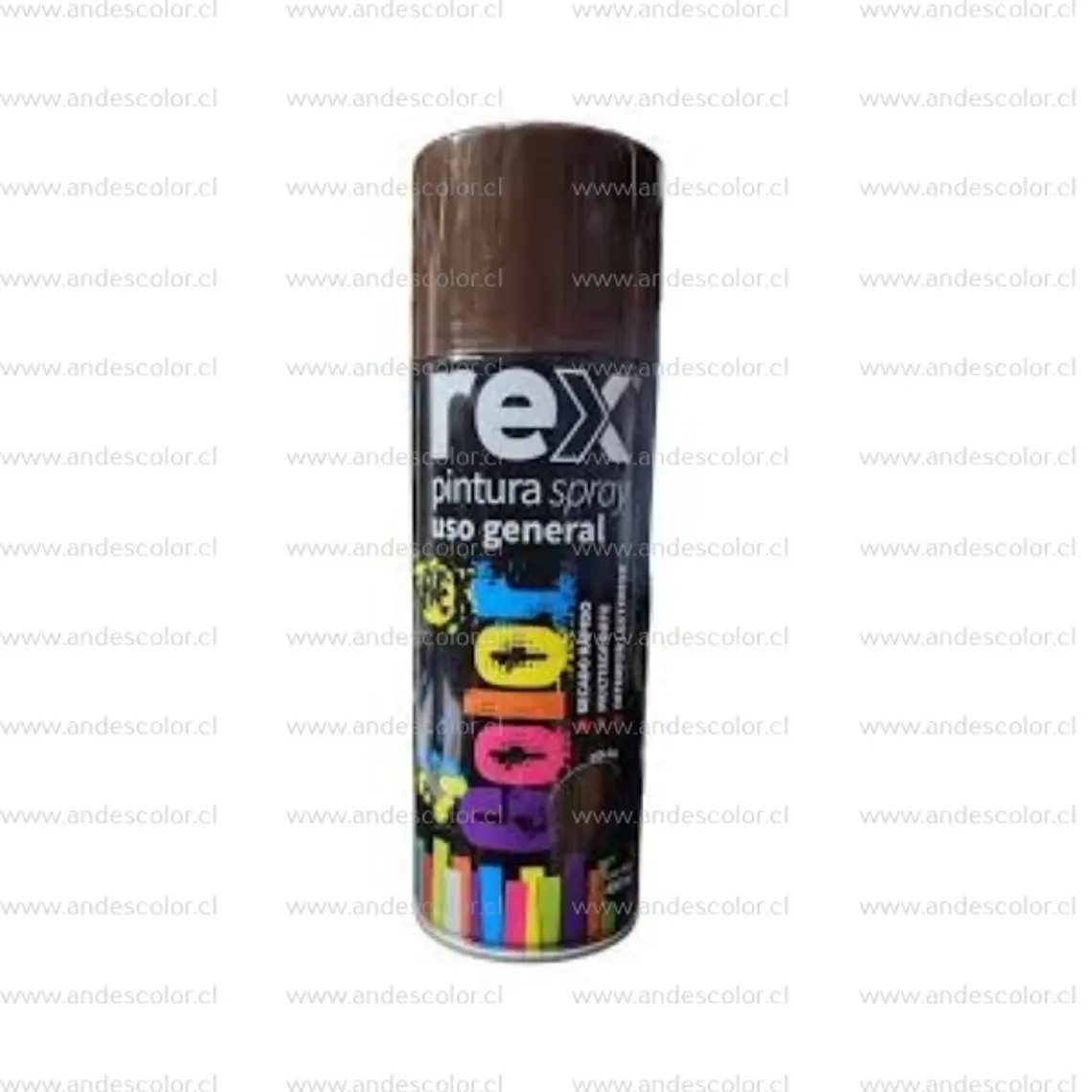 Pintura Spray - Rex Acrilica Marron 400 Ml 1