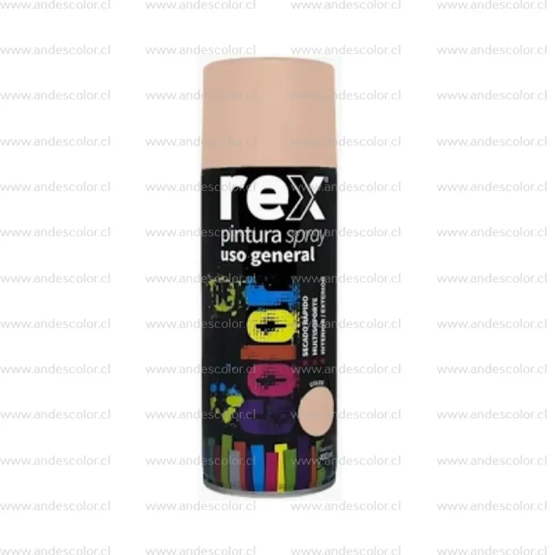 Pintura Spray - Rex Acrilica Rosa 400 Ml 1