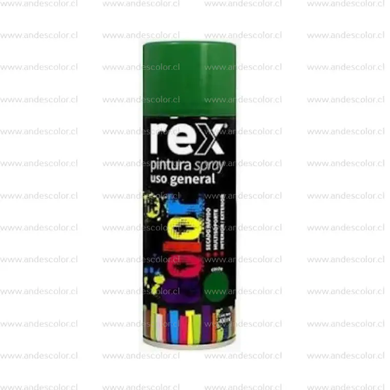 Pintura Spray - Rex Acrilica Verde 400 Ml 1