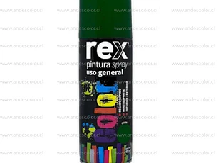 Pintura Spray - Rex Acrilica Verde Oscuro 400 Ml