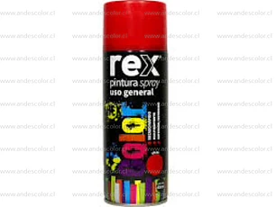 Pintura Spray - Rex Acrilica Rojo 400 Ml