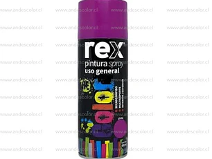 Pintura Spray - Rex Acrilica Violeta 400 Ml
