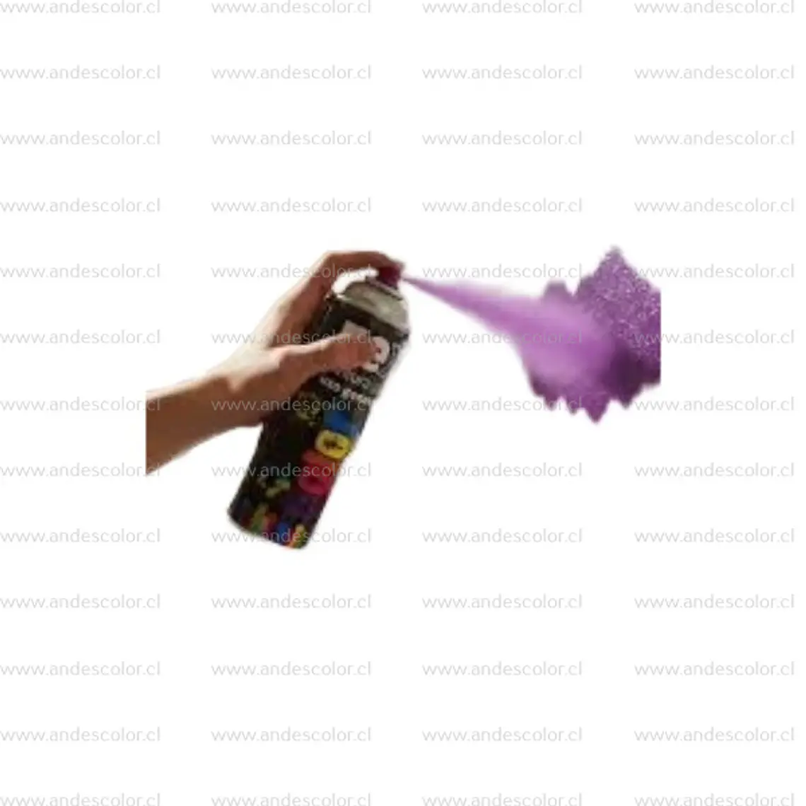 Pintura Spray - Rex Acrilica Violeta 400 Ml 2