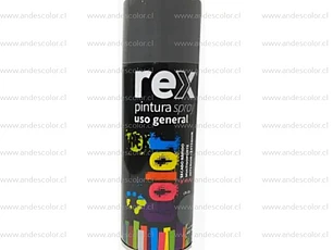 Pintura Spray - Rex Acrilica Gris Maquina 400 Ml