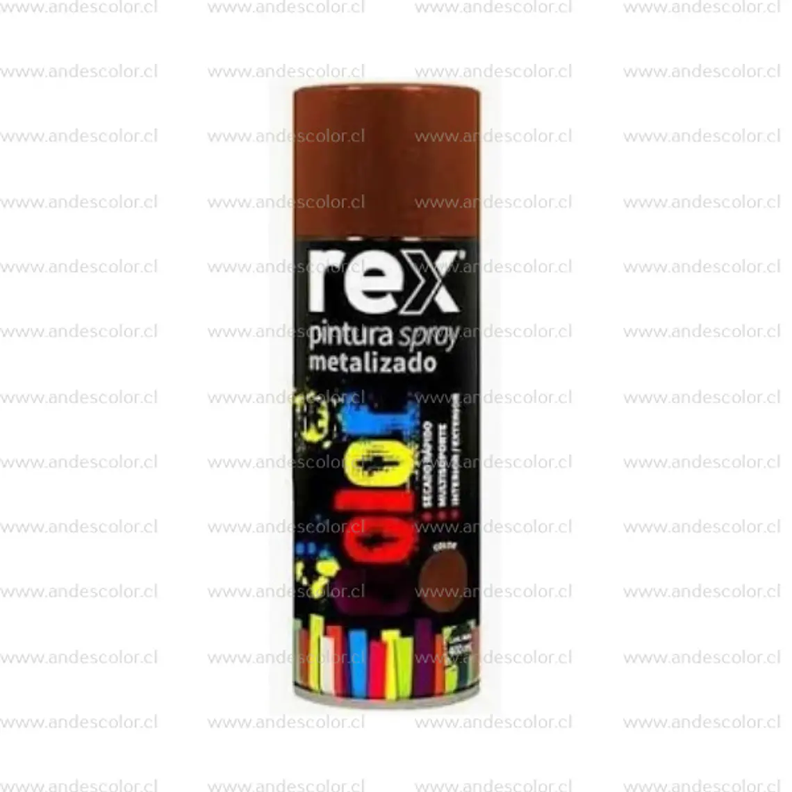 Pintura Spray - Rex Metalico Cobre 400 Ml 1