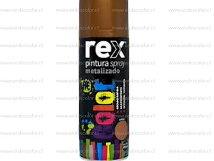 Pintura Spray - Rex Metalico Oro 400 Ml