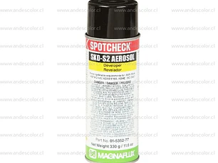 Pintura Spray - Magnaflux Revelador en Aerosol en Base A Solvente 330 G