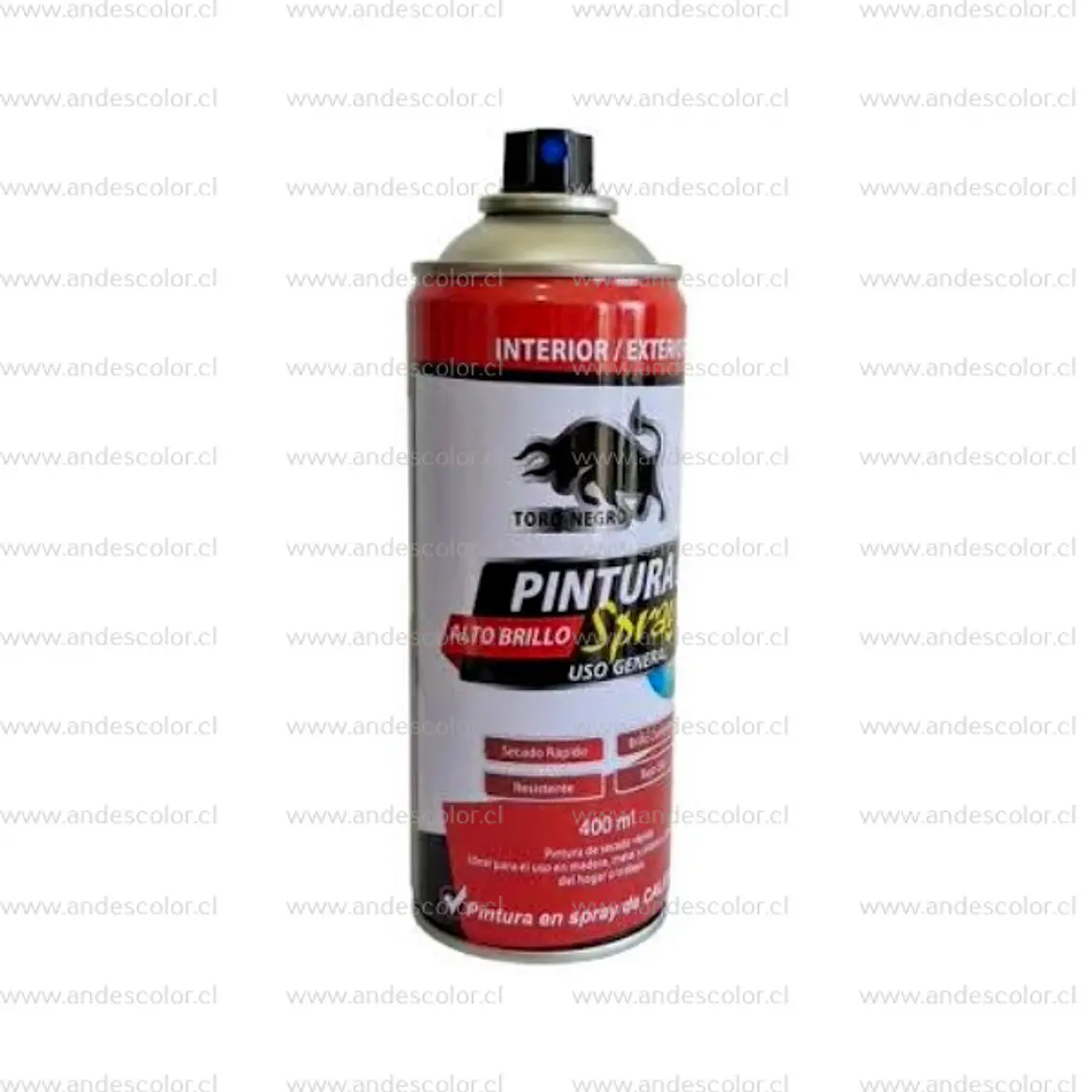 Pintura Spray - Toro Negro Laca Transparente 400 Ml 1