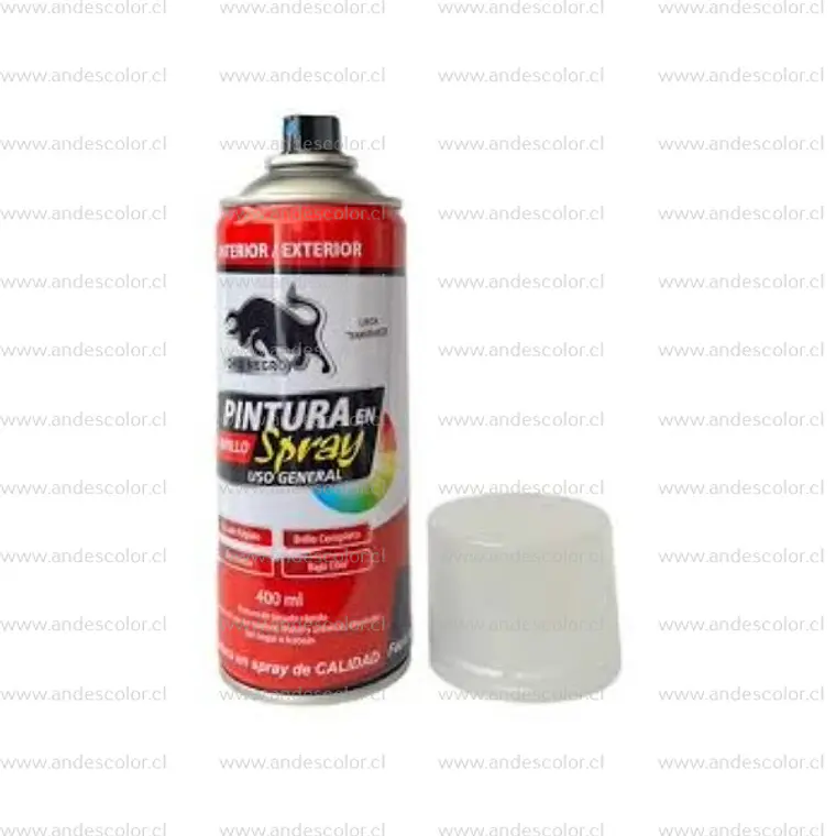 Pintura Spray - Toro Negro Laca Transparente 400 Ml 2