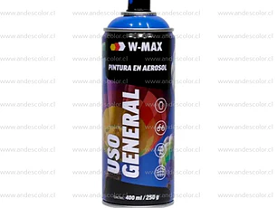 Pintura Spray - Wmax Acrilica Azul 400 Ml