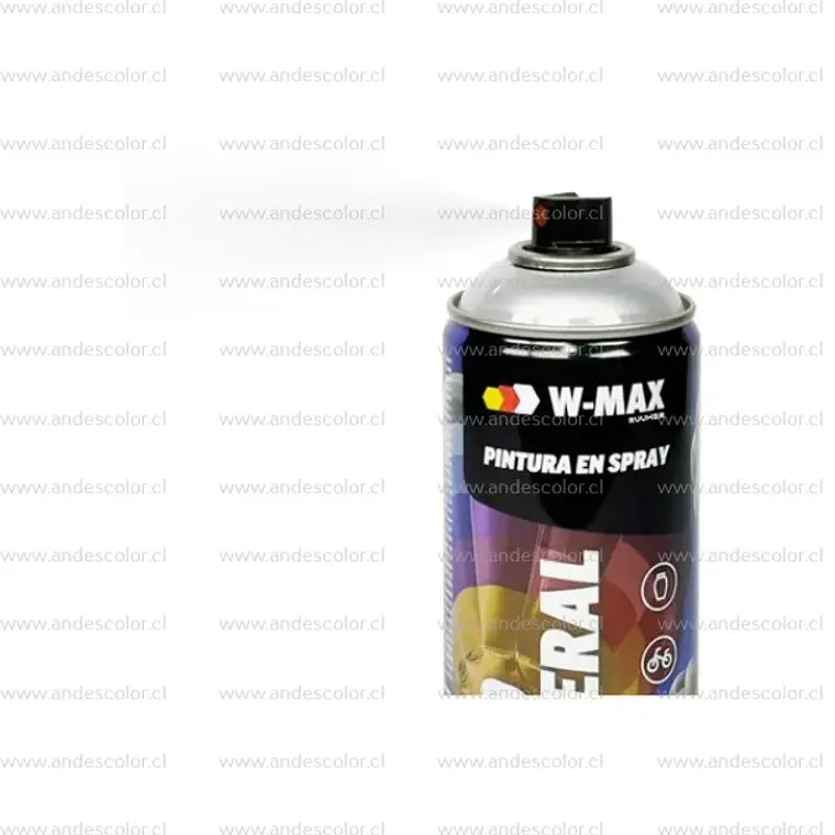 Pintura Spray - Wmax Acrilica Aluminio 400 Ml 2