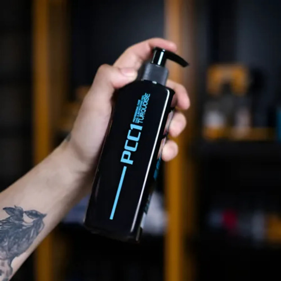 After Shave En Crema Pion Despues Del Afeitado Black 390ml 2