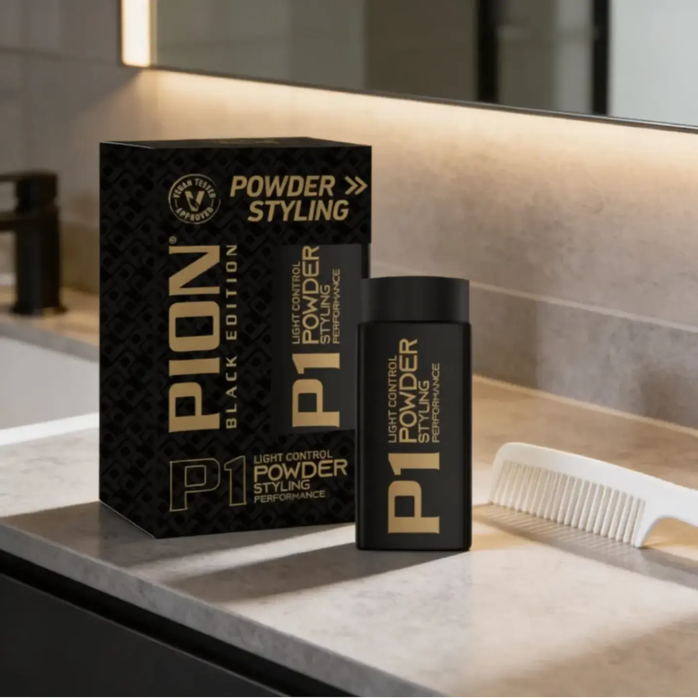 Polvo Texturizador Capilar Pion Fijador Cabello Hombre 20g 8